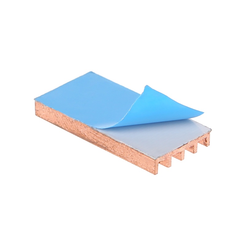 Utake Ultra Thin Pure Copper Heat Sink Back Memory RAM Sink Cooling For MOS IC Chip