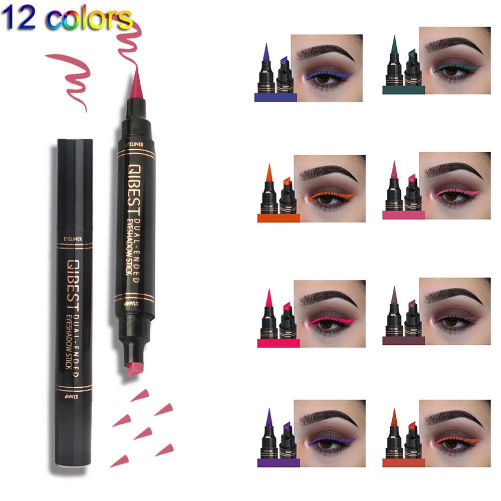 [Hàng mới về] Bút kẻ mắt nước khô nhanh lâu trôi thiết kế hai đầu dễ sử dụng