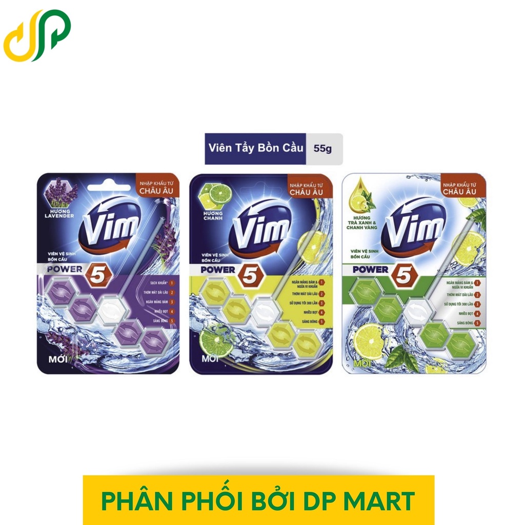 Viên treo bồn cầu Vim 55g