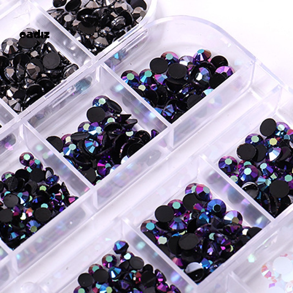 1 Hộp Phụ Kiện Trang Trí Móng Tay Điện Thoại Đa Năng Tiện Dụng