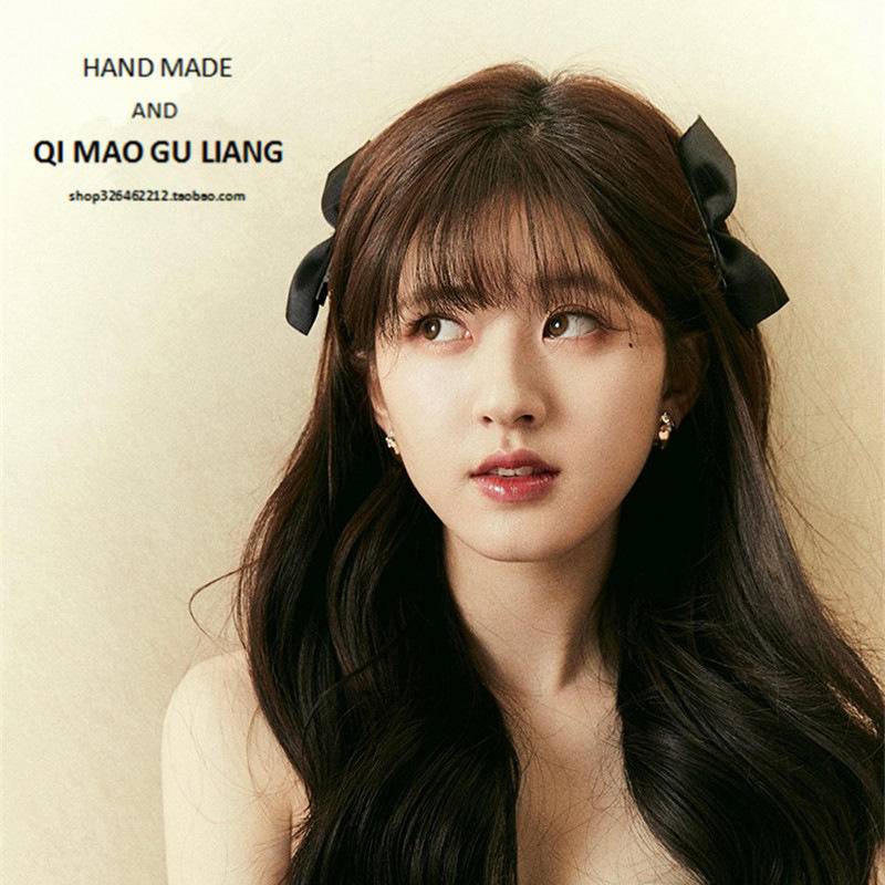 Bộ 2 Kẹp Tóc Nơ Ruy Băng Thời Trang Cho Nữ