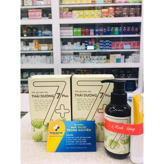 Dầu gội dược liệu giảm gàu Thái Dương 7 Plus 100ml