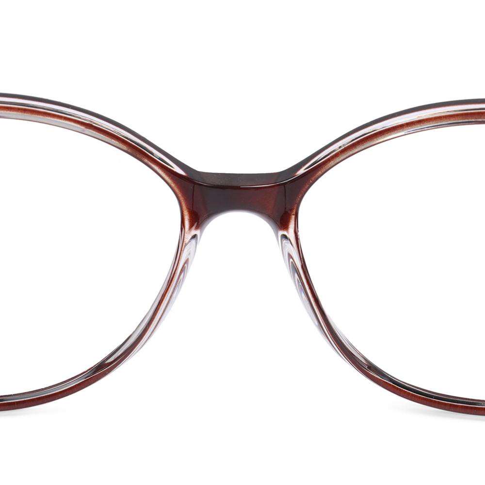 MOILYVN Mắt Kính Gọng Tròn Oversize Thời Trang