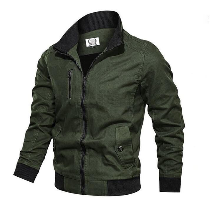 Áo khoác kaki nam đi mưa 5 màu hiện đại, phong cách trẻ trung 2022