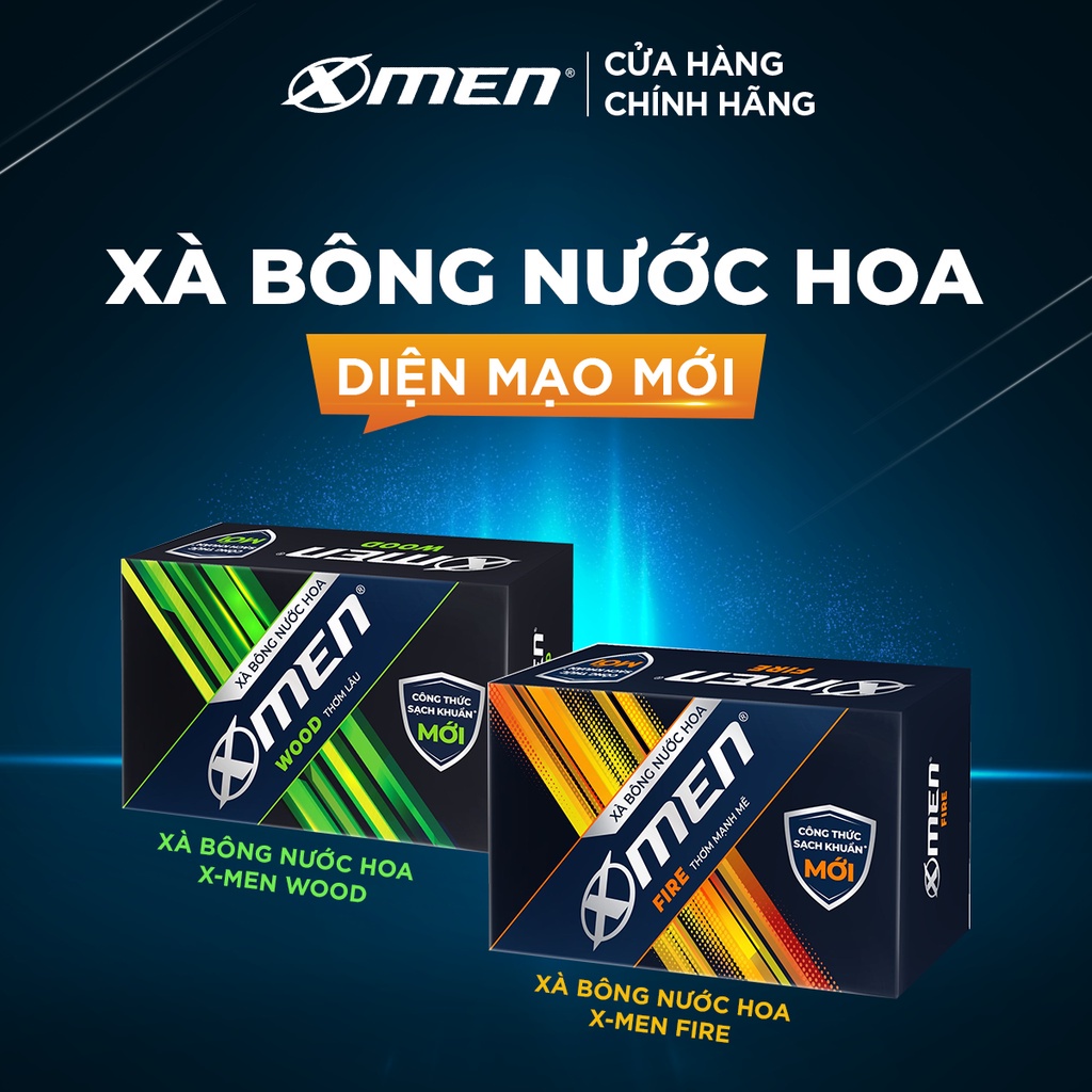 Xà bông cục X men Wood 90gr