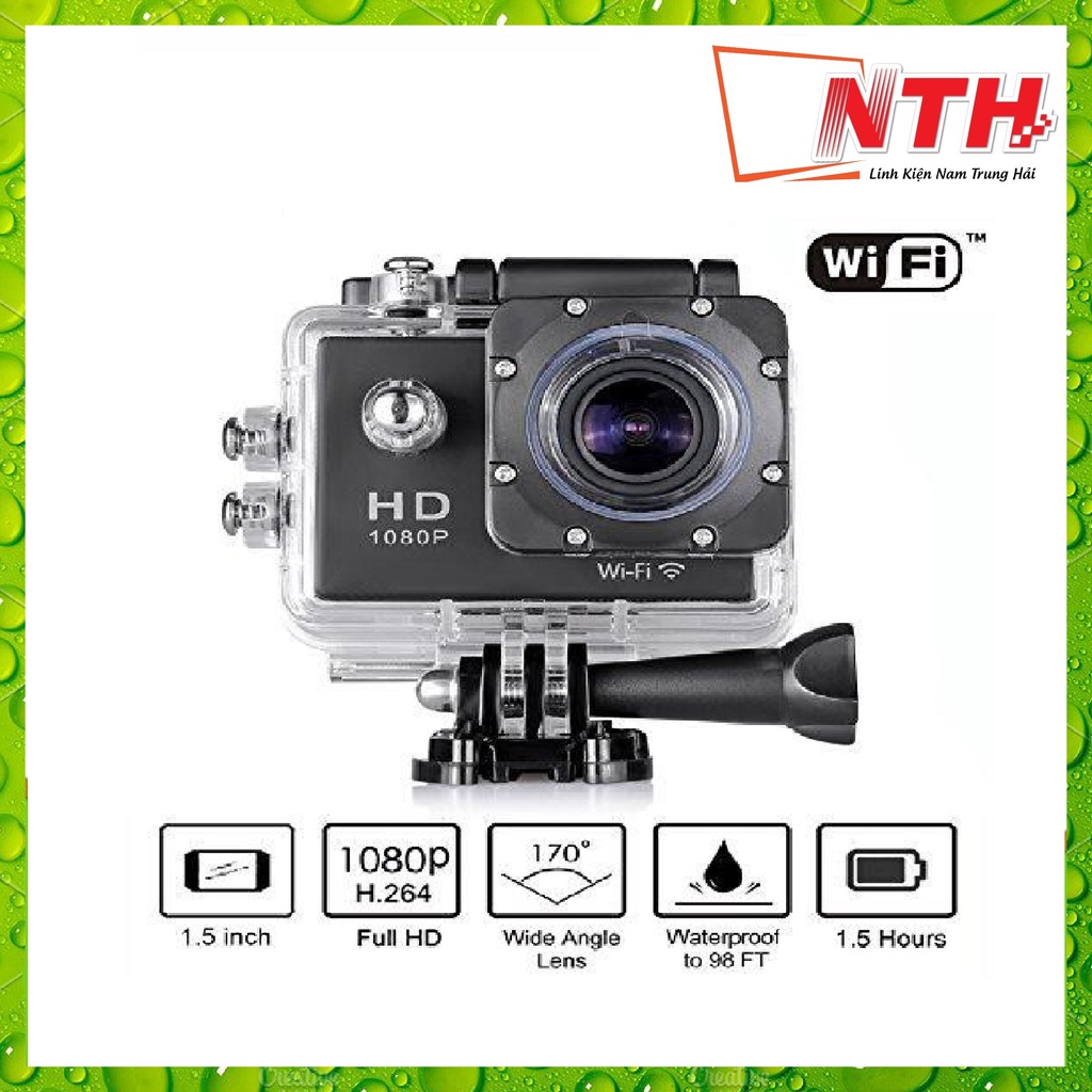 Camera hành trình xe máy A9 - LCD 1.5'