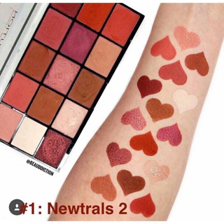 Bảng mắt Makeup Revolution Reloaded Palette Newtral 2