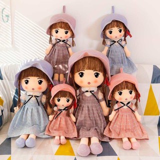 Búp bê nhồi bông đội mũ - 65 cm