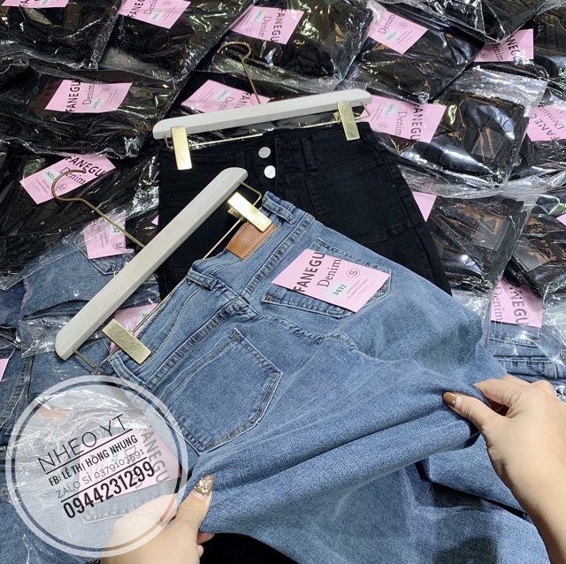 QUẦN JEANS CẠP CAO TÚI ỐP HOT | BigBuy360 - bigbuy360.vn