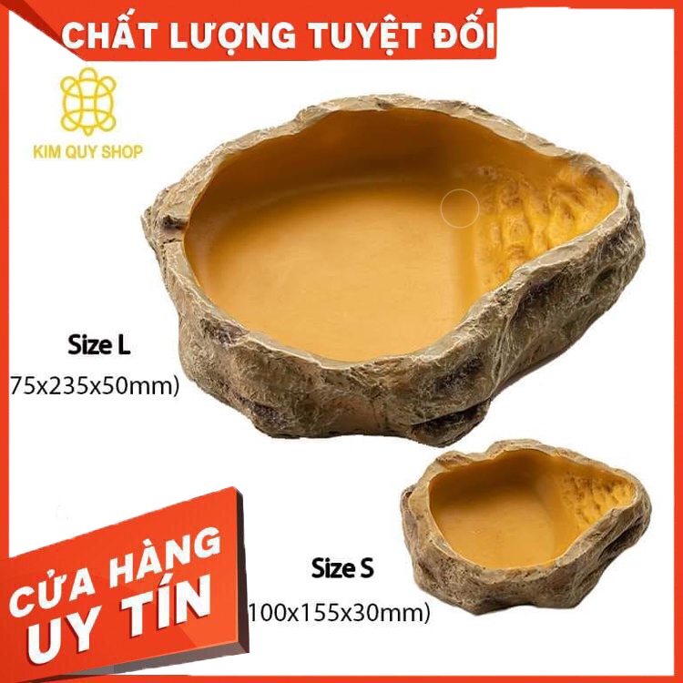 Chén nước cao cấp cho bò sát