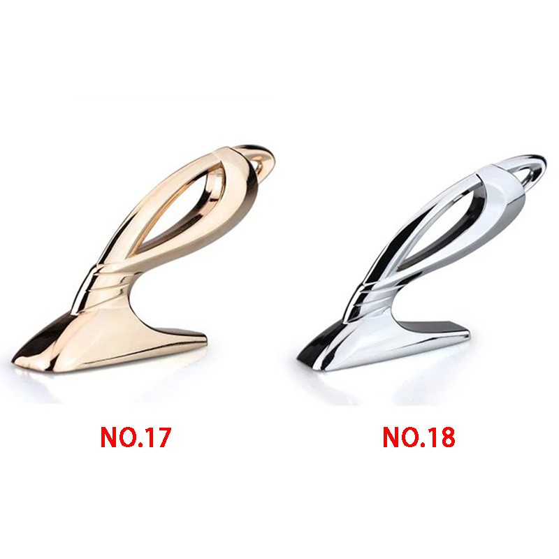 Miếng dán biểu tượng đôi cánh kẻ trừng phạt JP VIP kim loại dán móc phía trước xe ô tô cho BMW Volvo Subaru MG MINI