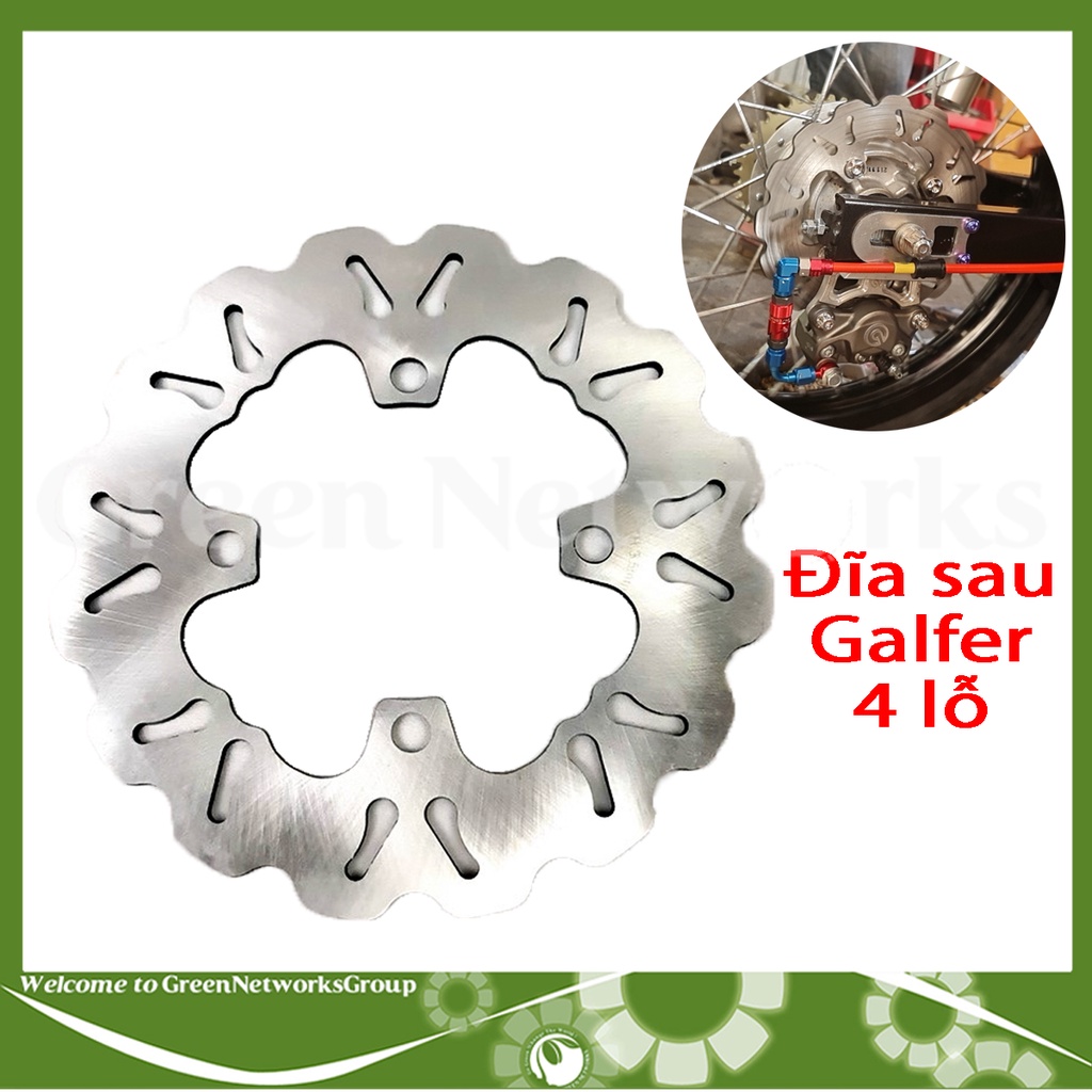 Đĩa thắng sau Galfer Exciter 135 2006 - 2010 Greennetworks