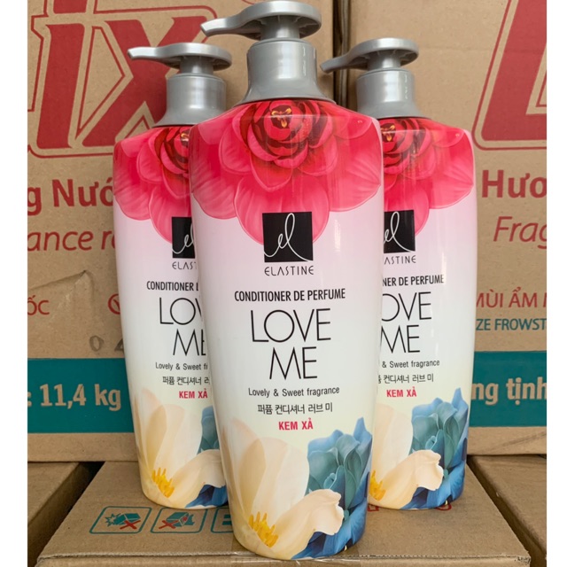 Dầu Xả Elastine Perfume Love me Hàn Quốc 600ml