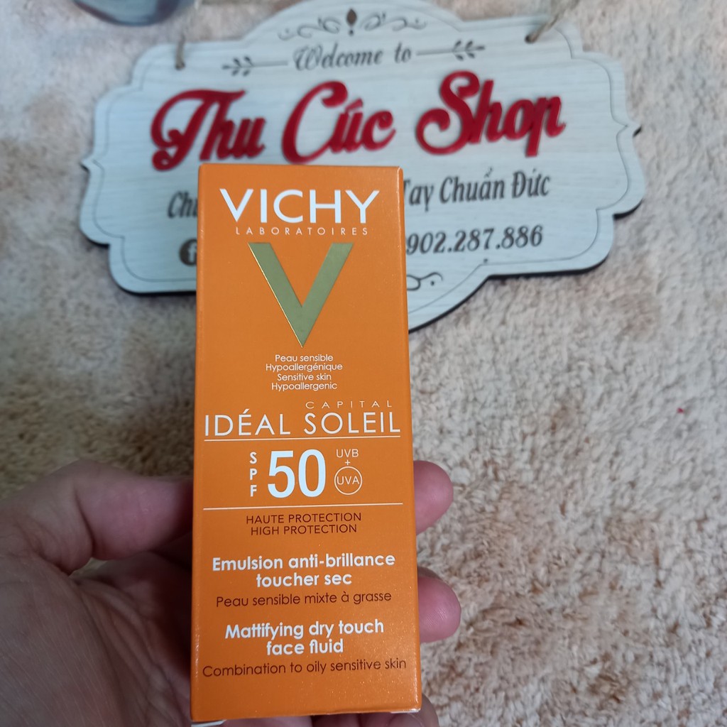 Kem Chống Nắng VICHY 50ml [HÀNG PHÁP CHÍNH HÃNG]