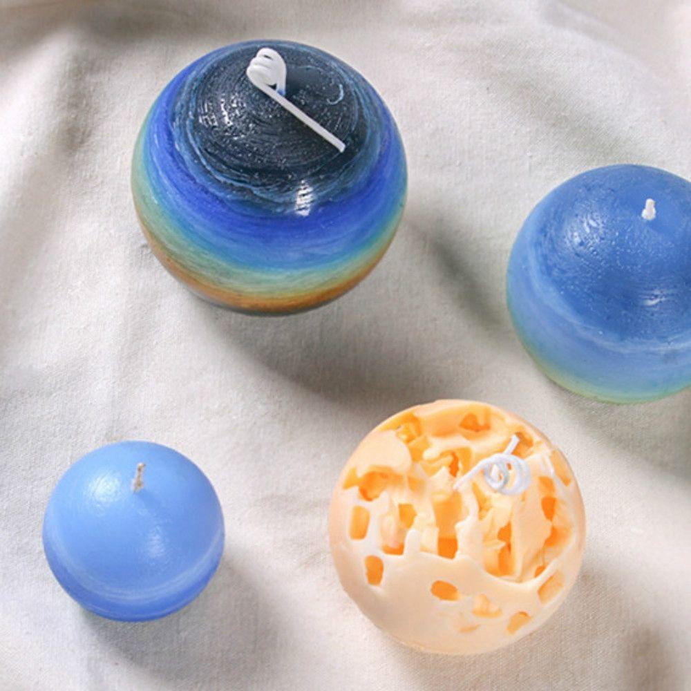 YIYU Khuôn Làm Nến Sáp Xà Phòng Đất Sét Thủ Công Bằng Nhựa Trong Suốt