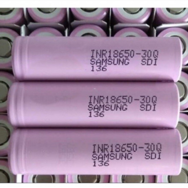 Pin 18650 SAMSUNG INR18650 30Q 3000mAh Xả 35A