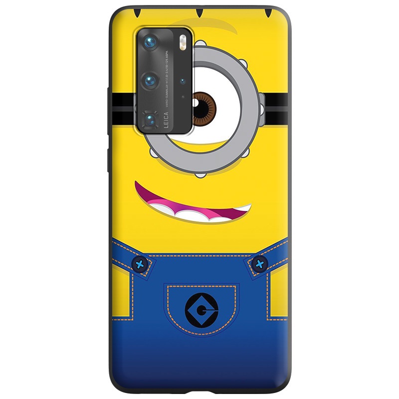Ốp Điện Thoại Silicon tpu Mềm Hình minion Cho realme 5 5i 5s c15 c3 c2 c21
