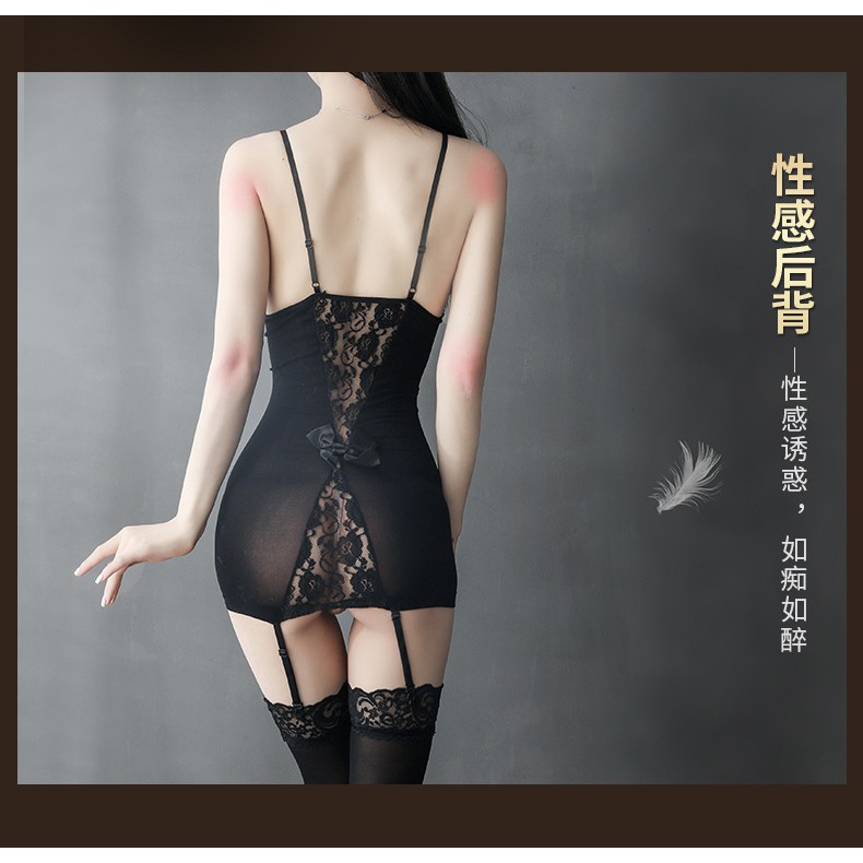 No. 15 12 💕CHE TÊN💕 Bộ Cosplay Nữ Thư Ký Gợi Cảm Hở Đáy Kèm Tất Quyến Rũ Vải Mịn Bodystocking BCS21 | BigBuy360 - bigbuy360.vn