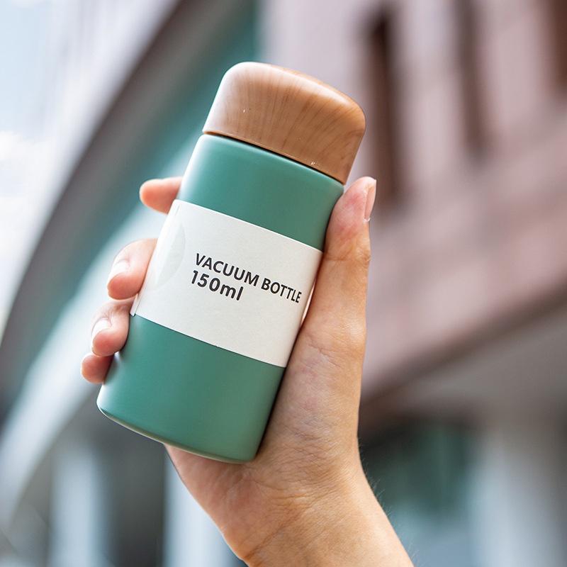Bình giữ nhiệt mini, bình giữ nhiệt pha cafe cao cấp Vacuum Bottle 150ml/250ml