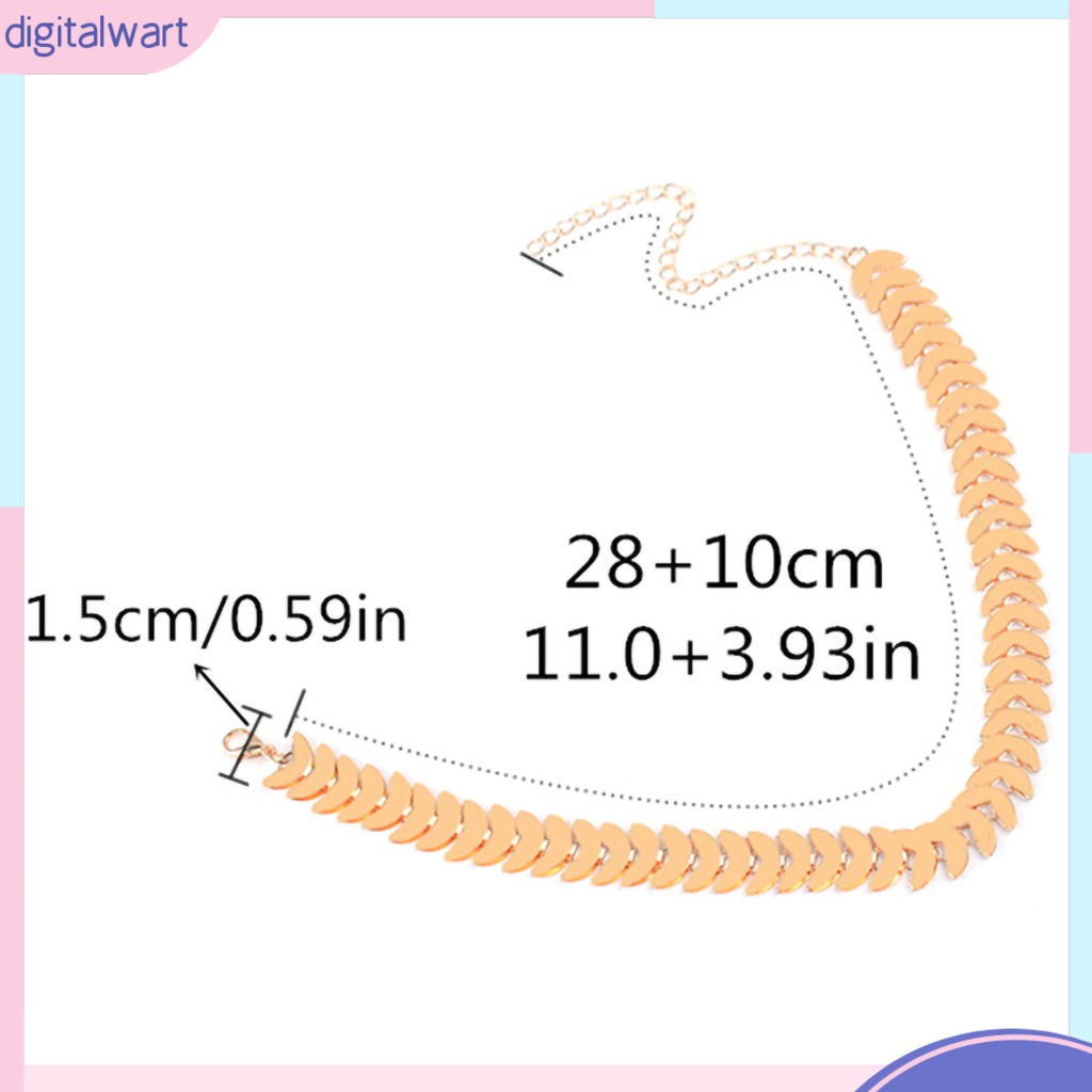 Vòng cổ choker hợp kim thiết kế nối đuôi nhau cá tính sang trọng dành cho nữ