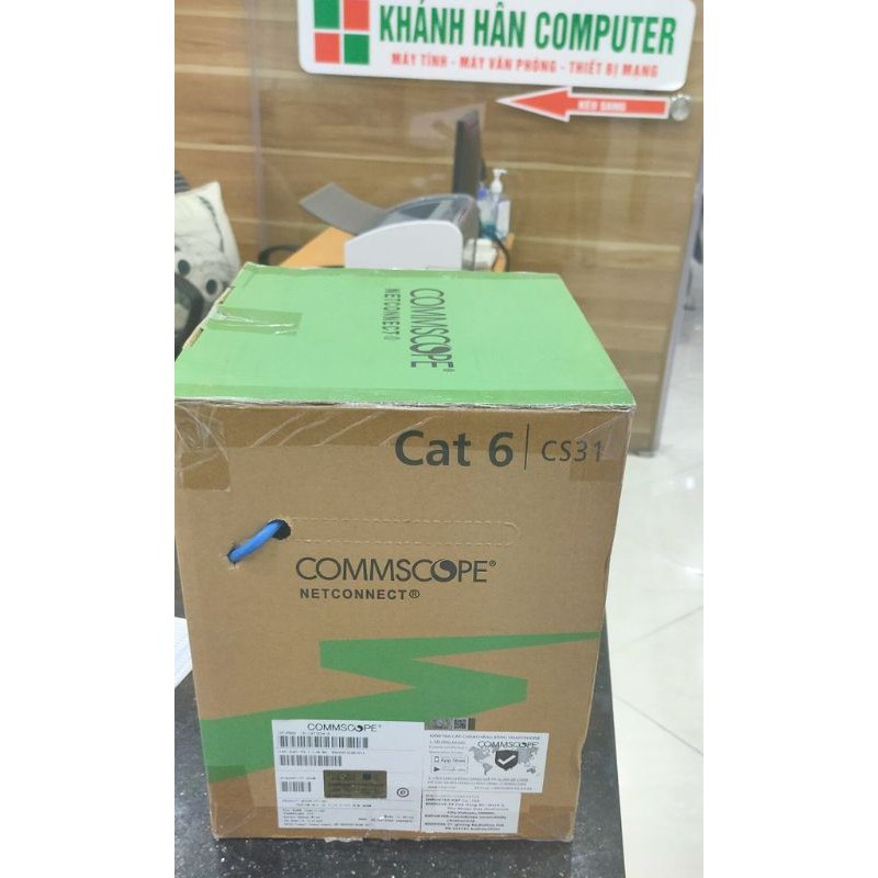 Dây mạng Cat6 Commscope chính hãng