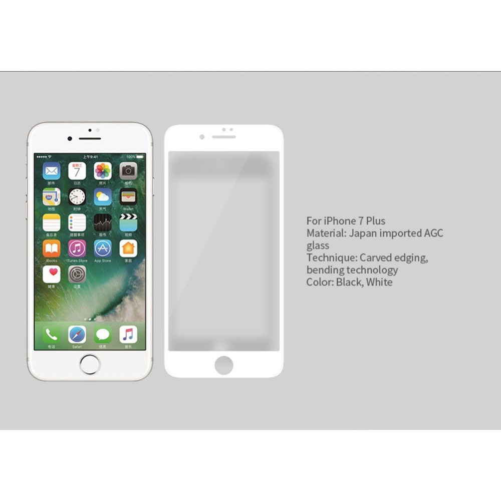 Miếng dán cường lực iPhone 7 Plus/ 8 Plus Full màn hình 3D CP+ MAX Nillkin