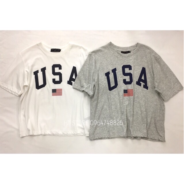 ÁO FORM LỮNG USA SIMPLE