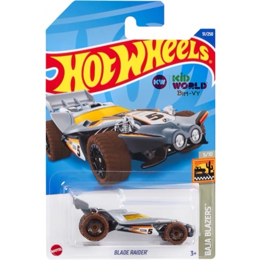 Xe mô hình Hot Wheels basic Blade Raider HCW38, 40K.