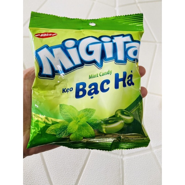 Kẹo bạc hà Migita Bibica 70g