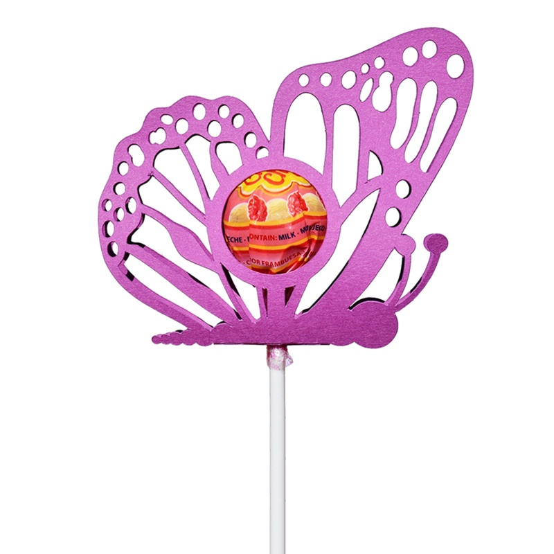 Khuôn Cắt Giấy Làm Giá Đỡ Kẹo Mút / Kẹo Mút / Bươm Bướm DIY Trang Trí Nhà Cửa