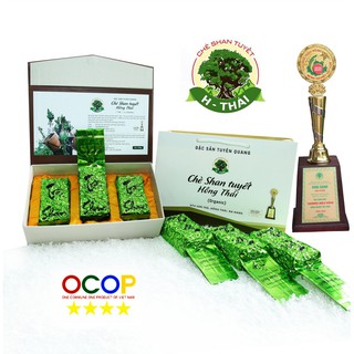 Chè/Trà Shan Tuyết Hồng Thái Loại 1 (1 tôm 1 lá) Sản phẩm OCOP 4*