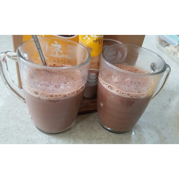 Bột socola hòa tan dòng sản phẩm cocoa Hàn Quốc 300g 30g x 10 gói