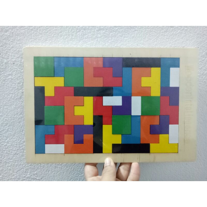 Ghép hình gạch tư duy