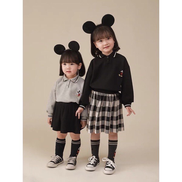 Set 3 tất cao cổ Mickey cho bé