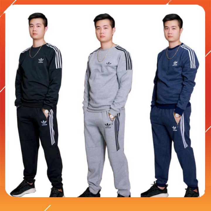 bộ nam cổ tròn 3 màu siêu hót hàng bao chất