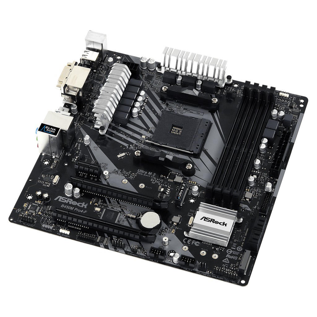 [Mã ELCLXU8 hoàn 5% xu đơn 500k]Bo mạch chủ Asrock B450M Pro 4F (Hàng chính hãng) | BigBuy360 - bigbuy360.vn