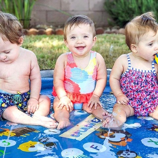 Bể bơi phao bơi, Thảm phao phun nước hình tròn giải nhiệt mùa hè cho bé