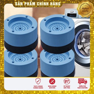 SÉT 4 CÁI ĐẾ KÊ CHÂN MÁY GIẶT CHỐNG RUNG SILICON CAO CẤP - BỘ 4 ĐẾ CHỐNG RUNG MÁY GIẶT