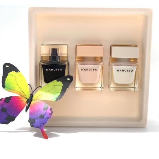 Set Nước hoa Nữ Narciso 3 chai 30ml x 3 Hàng hiếm lâu lắm mới có