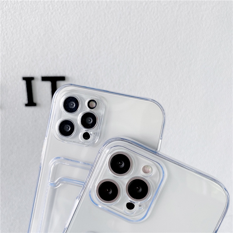 Ốp lưng iphone trong có ngăn đựng thẻ 6/6s/6plus/6splus/7plus/8plus/x/xsmax/11/11promax/12/12promax/13/13pro/13promax