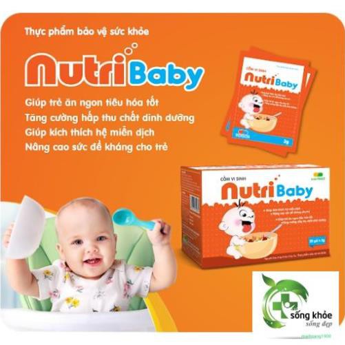 Cốm Vi Sinh Nutribaby -Nutribaby plus