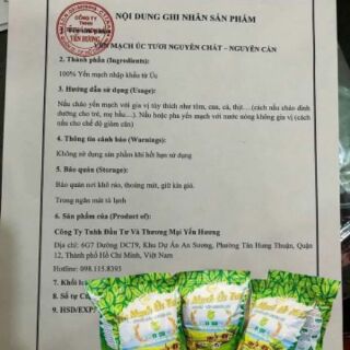Yến mạch úc tươi