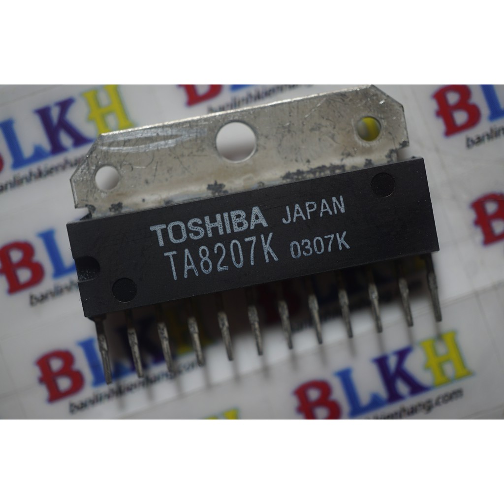 IC Audio TA8207K TA8207 8207 ZIP-12 Chính Hãng TOSHIBA