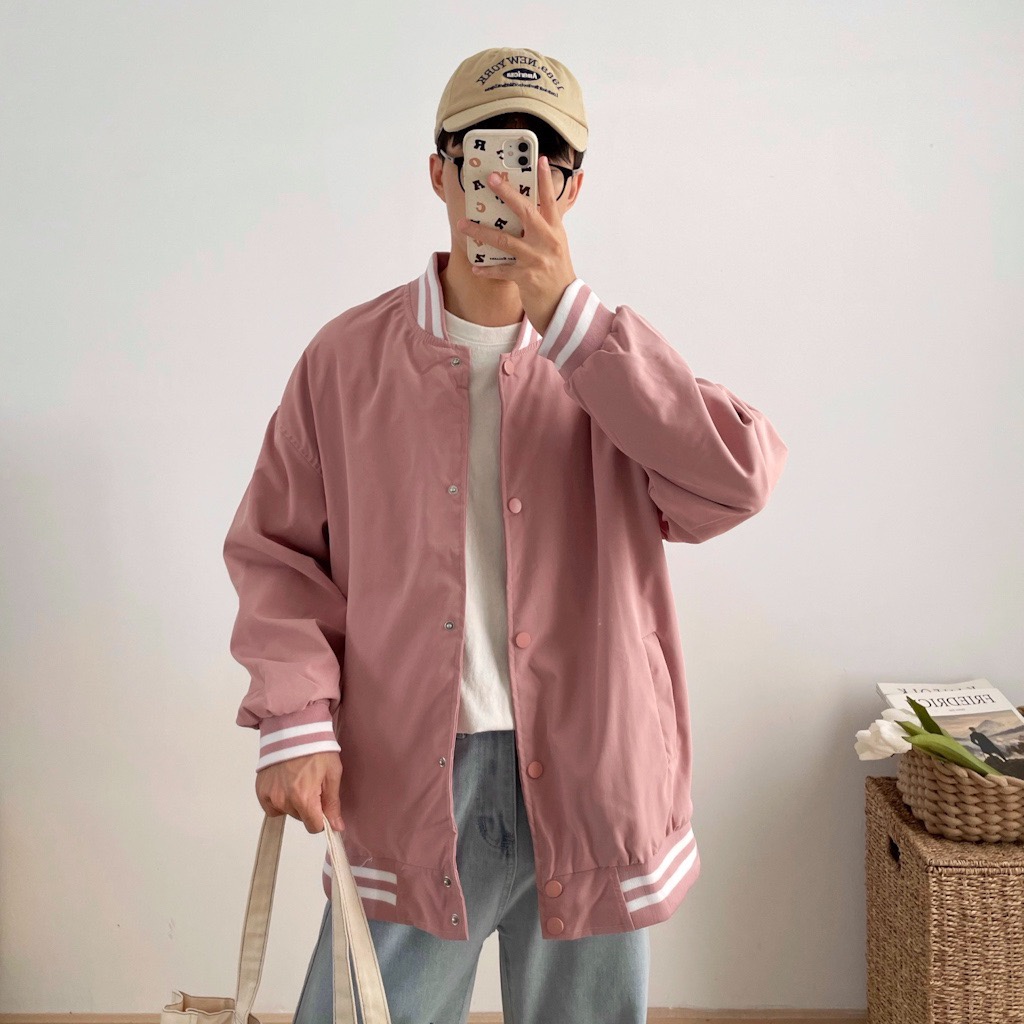 NOBITA HOME - ÁO KHOÁC BÓNG CHÀY TRƠN MÀU BLACKROD