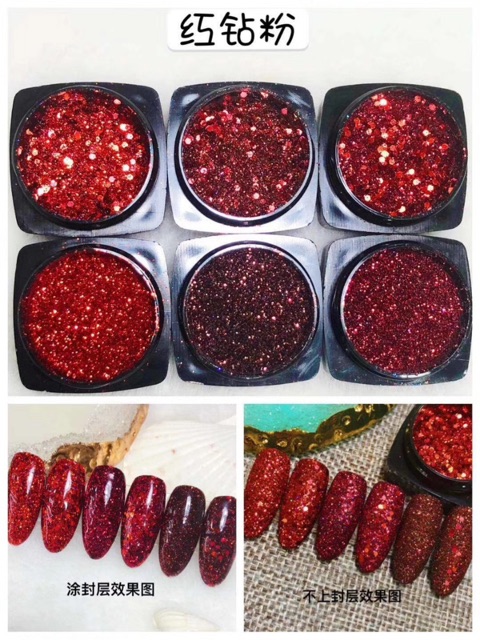 Kim tuyến 6 hủ màu đỏ