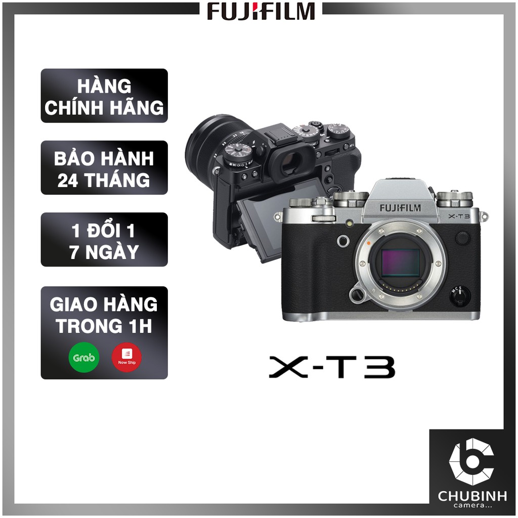 Máy Ảnh Fujifilm X-T3 | Chính Hãng | Bảo Hành 24 Tháng (XT3)