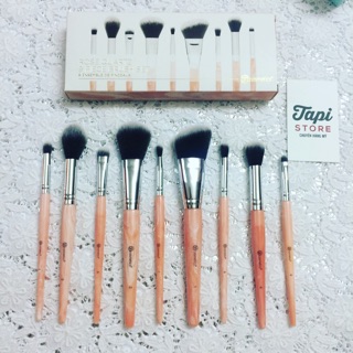 Bộ cọ BH Cosmetics Rose Quartz 9 Piece Brush Set