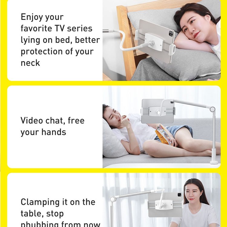 Kẹp máy tính bảng đầu giường hiệu BASEUS | BigBuy360 - bigbuy360.vn
