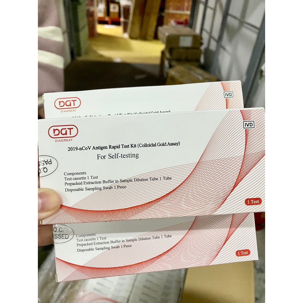Bộ kit test covit DGT-DIAGREAT loại chọc mũi