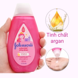 Dầu gội óng mượt Johnson's cho bé gái 200ml